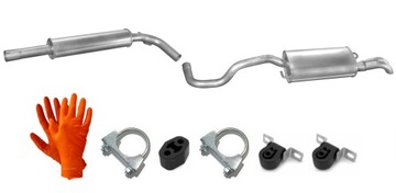 SEAT CORDOBA 1.9 SDi TDi TD (96-02) TŁUMIK TŁUMIKI