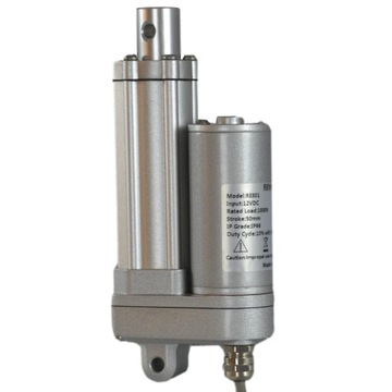 SIŁOWNIK ELEKTRYCZNY 12V 35mm 1000N IP66 Wodoszcze