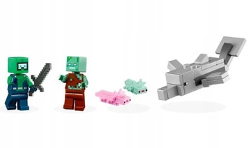 LEGO MINECRAFT 21247 ДОМ АКсолотля в ПОДАРОК ​​НОВЫЙ