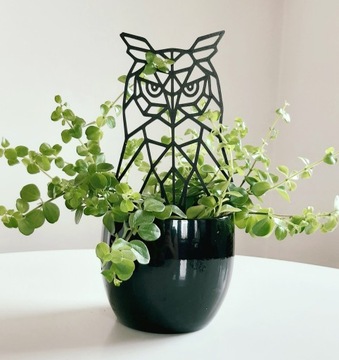 PODPÓRKA DRABINKA DO KWIATÓW ROŚLIN SOWA 23 cm