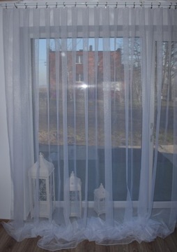 Маркизет глянцевый WHITE GLASS 300 Турецкий