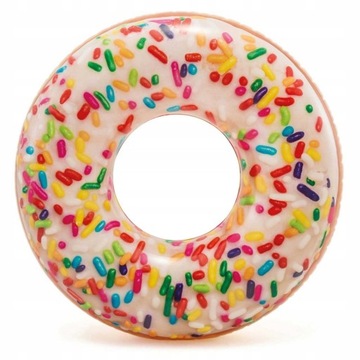 KOŁO DONUT DO PŁYWANIA DMUCHANE DUŻE INTEX 56263