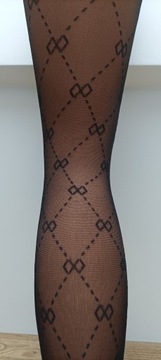 WZORY - POŃCZOCHY SAMONOŚNE 20 den rozmiar 4 \ 5