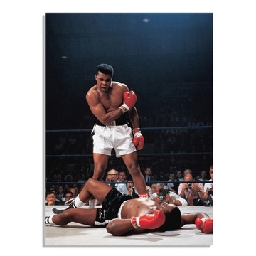 Plakat boks Muhammad Ali vs Liston 40x30 cm