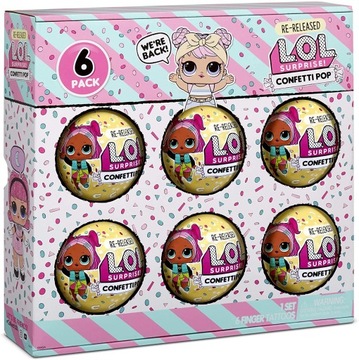 РЖУ НЕ МОГУ. СЮРПРИЗ LOL Confetti BALL 6 ПАКЕТ РАССВЕТ
