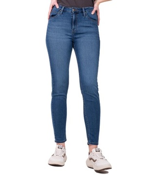 Jeansy Lee Scarlett High 112338189 L626EMC39 Mid Worn In W 26 / L 33