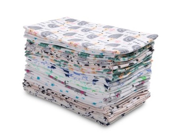 Pielucha pieluszka flanelowa kolorowa 70x80 PL PIELUSZKI FLANELOWE KOCYK