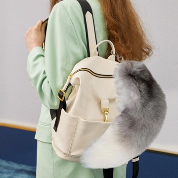 Ключ 40 см d?Sweet Wolf Fox Tail Меховые автомобильные брелки