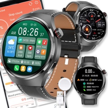 SMARTBAND ZEGAREK SPORTOWY SMARTWATCH OPASKA SPORTOWA AMOLED DAMSKI PULS PL