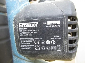 Торцовочная пила ERBAUER EMIS254S