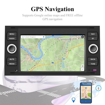 Радио Android GPS FORD Mondeo Focus Kuga cmax LTE