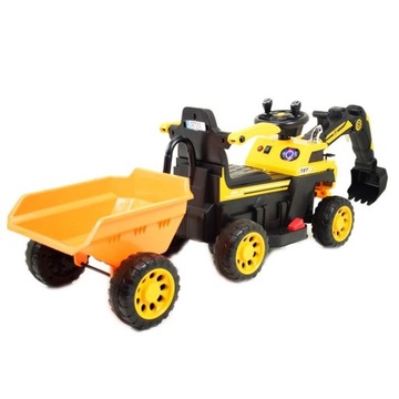 ТРАКТОР, АККУМУЛЯТОРНЫЙ ЭКСКАВАТОР + ПРИЦЕП + ДИСТАНЦИОННОЕ УПРАВЛЕНИЕ / HRB106