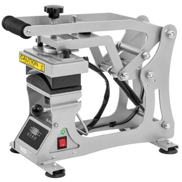 PRASA TERMOTRANSFEROWA DO CZAPEK - DO 250°C - WYŚWIETLACZ LCD - TIMER