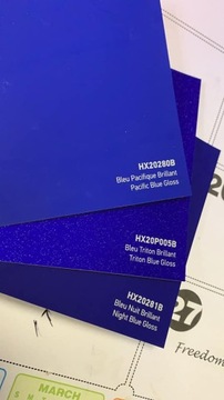 Folia HX20281B - Night Blue Gloss- 152x100cm