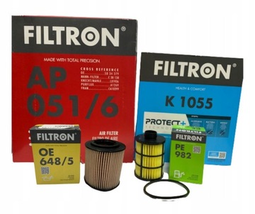 ZESTAW FILTRÓW FILTRON OPEL ZAFIRA B 1.9CDTI