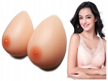 Proteza piersi SZTUCZNY BIUST silikon 600 gram