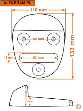 Ограничитель распашных ворот Wiśniowski-R