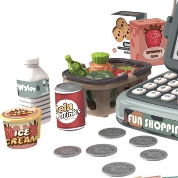 КАССА В МАГАЗИНЕ МИКРОФОН ВЕСЫ КОРЗИНА СКАНЕР ЛЕНТА