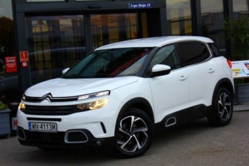 Citroen C5 Aircross I SUV 1.6 PureTech 181KM 2019 Citroen C5 Aircross 1.6 180KM Salon Polska ASO 56 TYS KM Bezwypadkowy Nowe