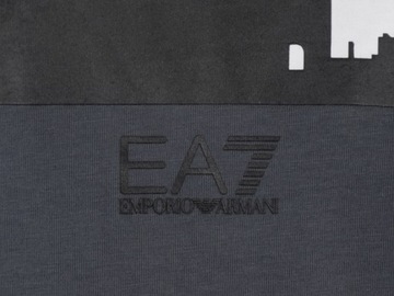 EA7 Emporio Armani t-shirt męski, szary, XL