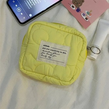Plaid Rabbit Lipstick Makeup Bags for Girls Ladies Women Travel Small Cosme