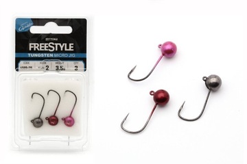 WOLFRAMOWE GŁÓWKI JIGOWE MICRO JIG METALLIC 4/2,7g