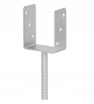 Podstawa słupa kotwa do wmurowania U 140 gr 4mm