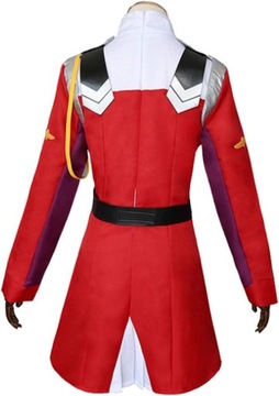 Cosplay Costume, DARLING in the FRANXX Costume Zero Two Red Cosplay Dress