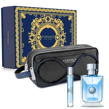 Versace Pour Homme woda toaletowa 100 ml + Edt 10 ml + Kosmetyczka
