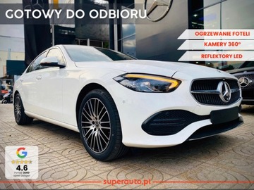 Mercedes Klasa C W206 Limuzyna 1.5 180 170KM 2025 MERCEDES-BENZ C Klasa 180 Avantgarde 1.5 (170KM) 2025