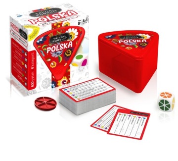 Trivial Pursuit Polsko Kvíz společenská rodinná párty desková hra