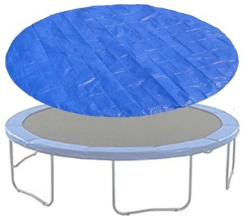 POKROWIEC OCHRONNY NA TRAMPOLINĘ PIASKOWNICE PLANDEKA OSŁONA 16ft = 490cm