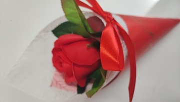 Róża z mydła Zakończenie roku dla nauczyciela Podziękowania