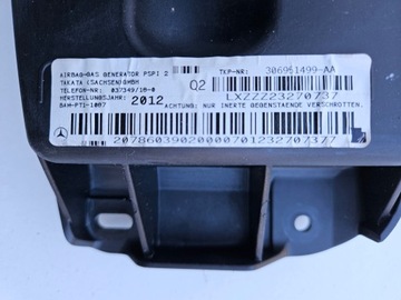 КЛАСС E C W207 W212 W204 ПОДУШКА БЕЗОПАСНОСТИ ПАССАЖИРА