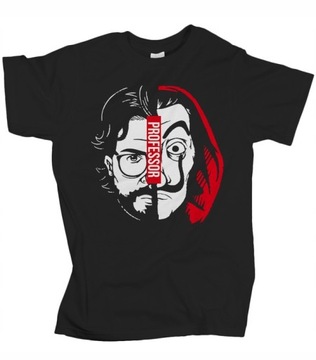 T-SHIRT KOSZULKA MĘSKA DOM Z PAPIERU PROFESOR