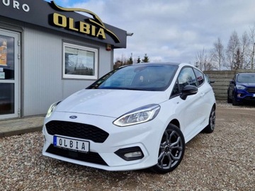 Ford Fiesta VII Hatchback 3d Facelifting 1.0 EcoBoost 100KM 2017 Ford Fiesta ST Line LED Lane Assist Serwis