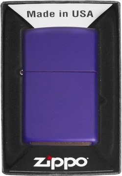 ZAPALNICZKA ZIPPO REG PURPLE MATTE