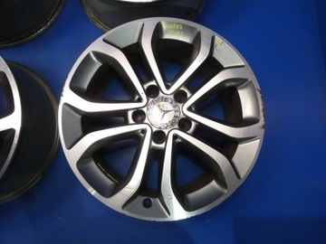 4× DISK HLINÍK MERCEDES-BENZ OE A2054018000 7.0" X 17" 5X112 ET 48,5