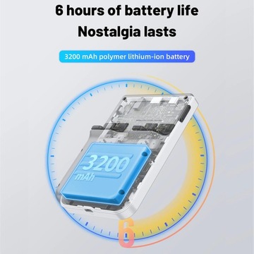 Przenośna konsola do gier w stylu retro, RG353VS Szara 16 128 GB