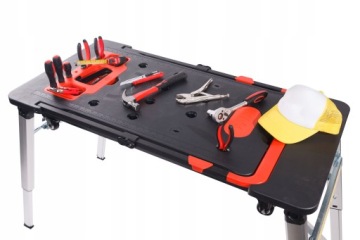 РАБОЧИЙ СТОЛ 7в1 СКЛАДНАЯ РАБОЧАЯ ТЕЛЕЖКА ПЛАТФОРМА