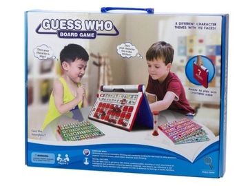 НАСТОЛЬНАЯ ИГРА УГАДАЙ КТО для детей 5, 6, 7, 8 лет.
