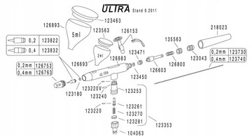 Игла 0,2мм EVOLUTION INFINITY GRAFO ULTRA