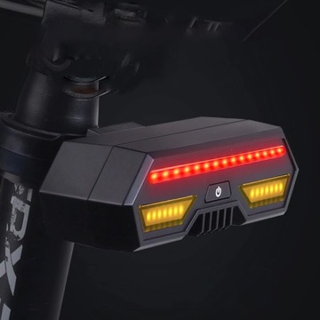 ВЕЛОСИПЕДНАЯ ФОНАРЬ ДЛЯ ЗАДНЕГО ВЕЛОСИПЕДА, ЗАДНИЙ СИГНАЛ ПОВОРОТА