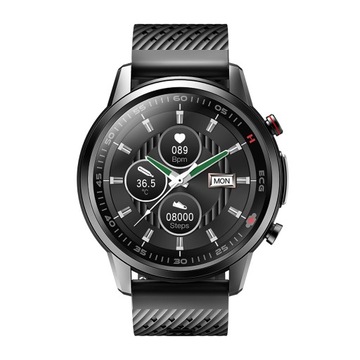 Smartwatch pomiar EKG krokomierz Watchmark