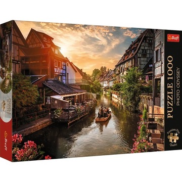 Puzzle- _1000 Premium Plus_ - Photo Odyssey: Mała Wenecja w Colmar, Francja