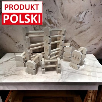 Uchwyty do pompek paraletki drewniane gimnastyka