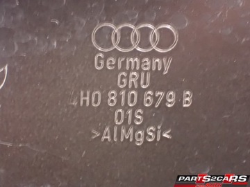 ФАРТУК КРЫЛА ЛЕВАЯ ЧЕТВЕРТЬ ПЕРЕДНЯЯ A8 D4 LY9T