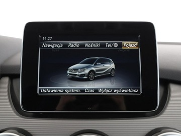 Mercedes Klasa B W246 Sports Tourer Facelifting 1.6 180 BlueEFFICIENCY Edition 122KM 2017 Mercedes B 180 navi klima grzane fotele czujniki, zdjęcie 22
