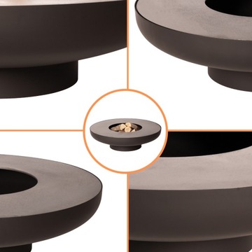 POA 75 САДОВАЯ ПЕЧЬ, СТАЛЬ, ЧАША, ГРИЛЬ, СЕРДЦЕ, ОКРАШЕННЫЕ