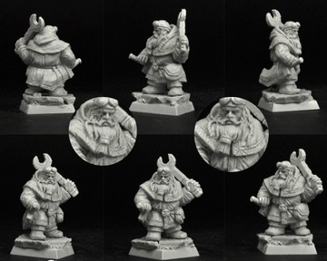 Figurka + Podstawka Dwarf Engineer Scibor 28FM0263